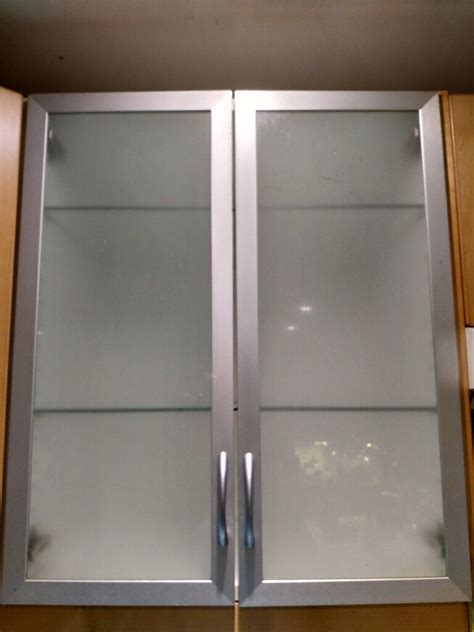 ikea frosted glass stainless steel kitchen cabinet doors|ikea kitchen cabinet doors.